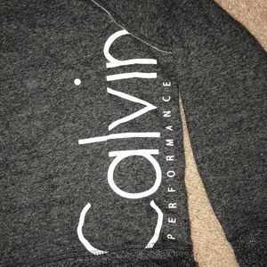 Grey Calvin Klein sweater